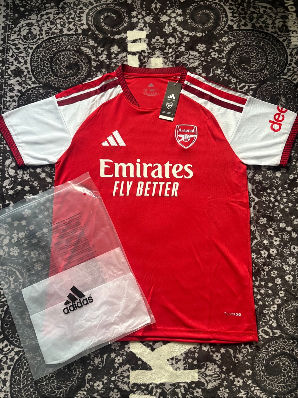 Arsenal Home 2026/27 Jersey Men Sizes